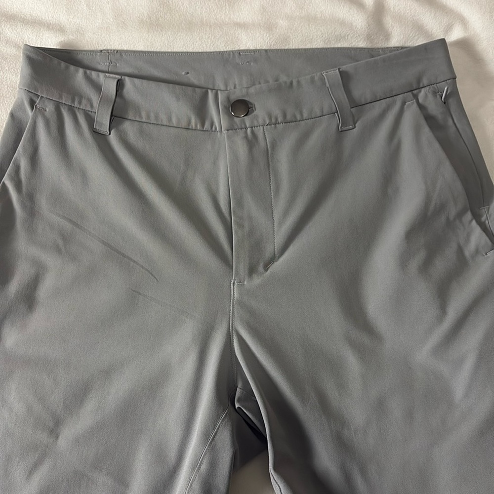 Lululemon Commission Classic Pants 30x30 Silver Drop Warpstreme